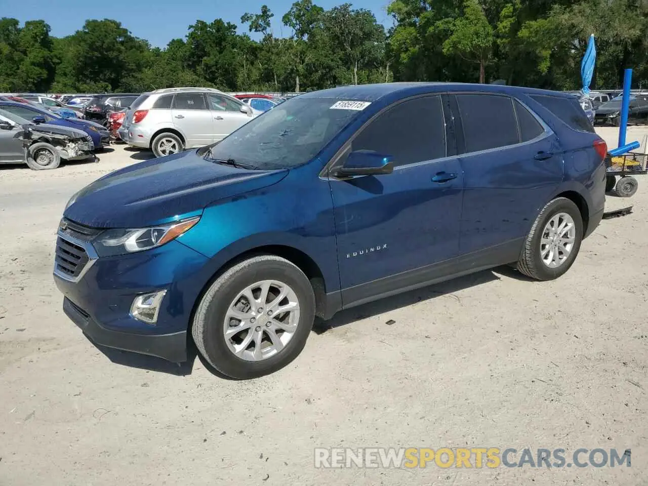 1 Photograph of a damaged car 3GNAXKEV3LL255689 CHEVROLET EQUINOX 2020