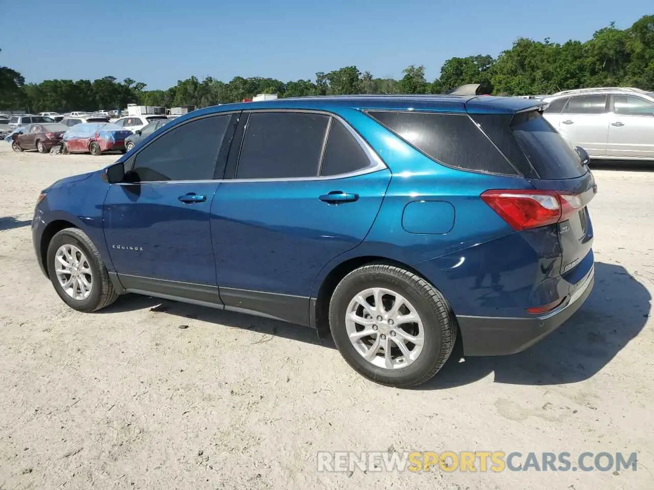 2 Photograph of a damaged car 3GNAXKEV3LL255689 CHEVROLET EQUINOX 2020