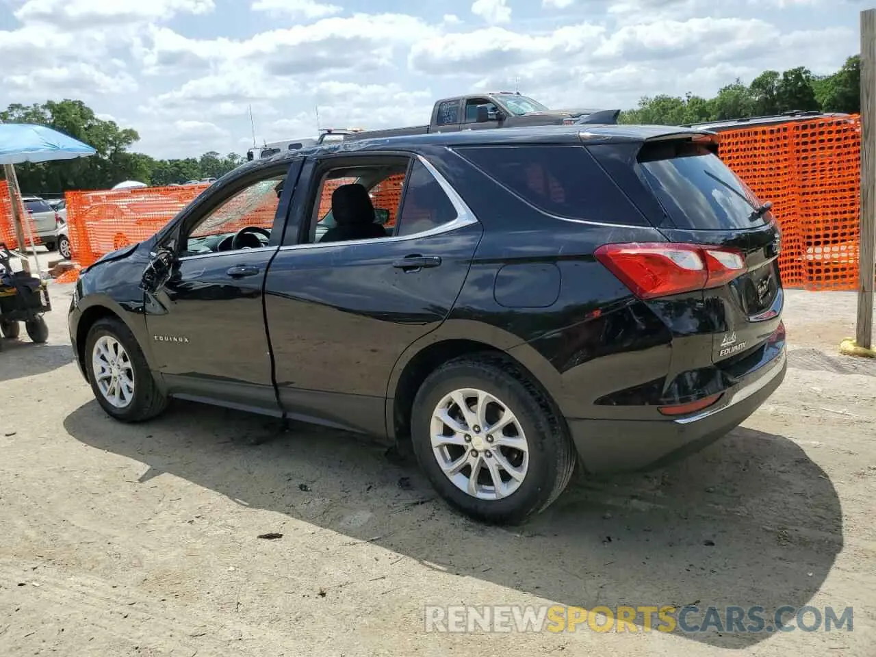 2 Photograph of a damaged car 3GNAXKEV3LL277711 CHEVROLET EQUINOX 2020