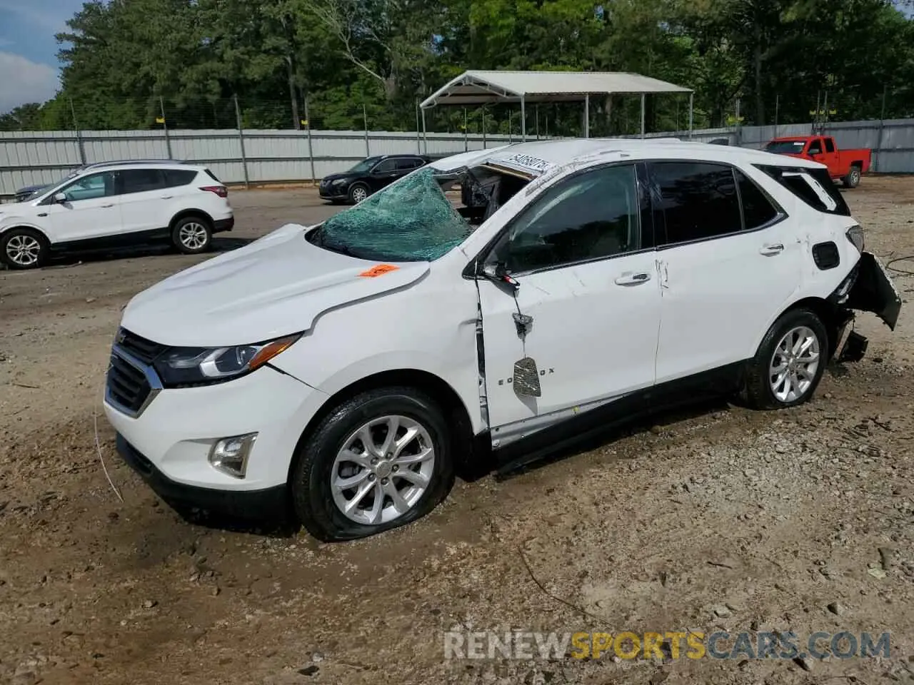 1 Photograph of a damaged car 3GNAXKEV3LL283427 CHEVROLET EQUINOX 2020