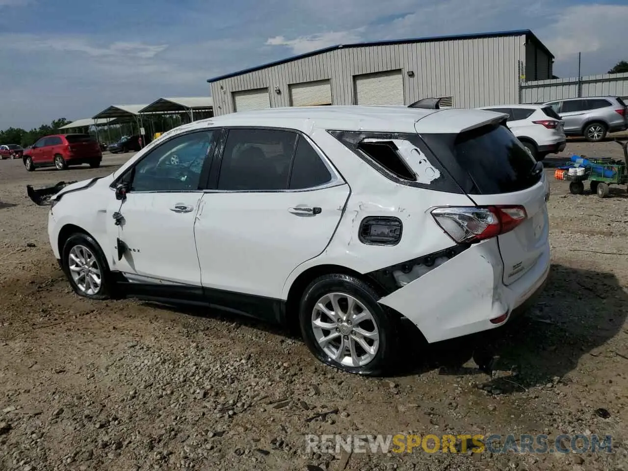 2 Photograph of a damaged car 3GNAXKEV3LL283427 CHEVROLET EQUINOX 2020