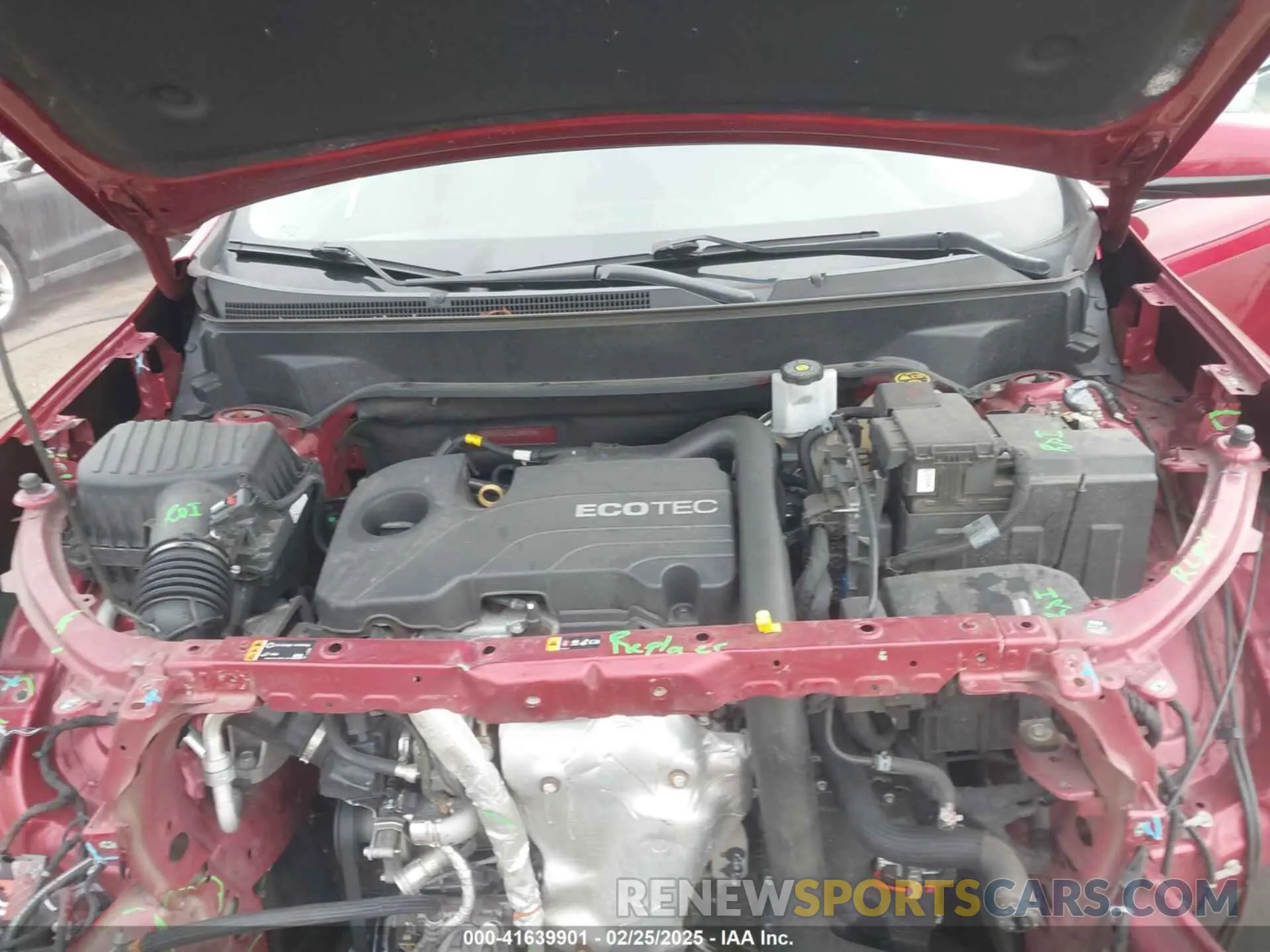 10 Photograph of a damaged car 3GNAXKEV3LS646105 CHEVROLET EQUINOX 2020