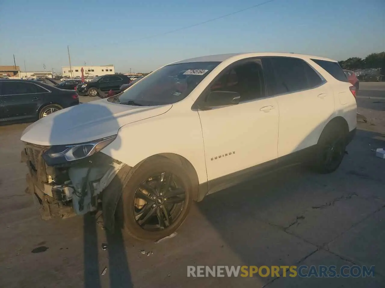 1 Photograph of a damaged car 3GNAXKEV3LS715584 CHEVROLET EQUINOX 2020