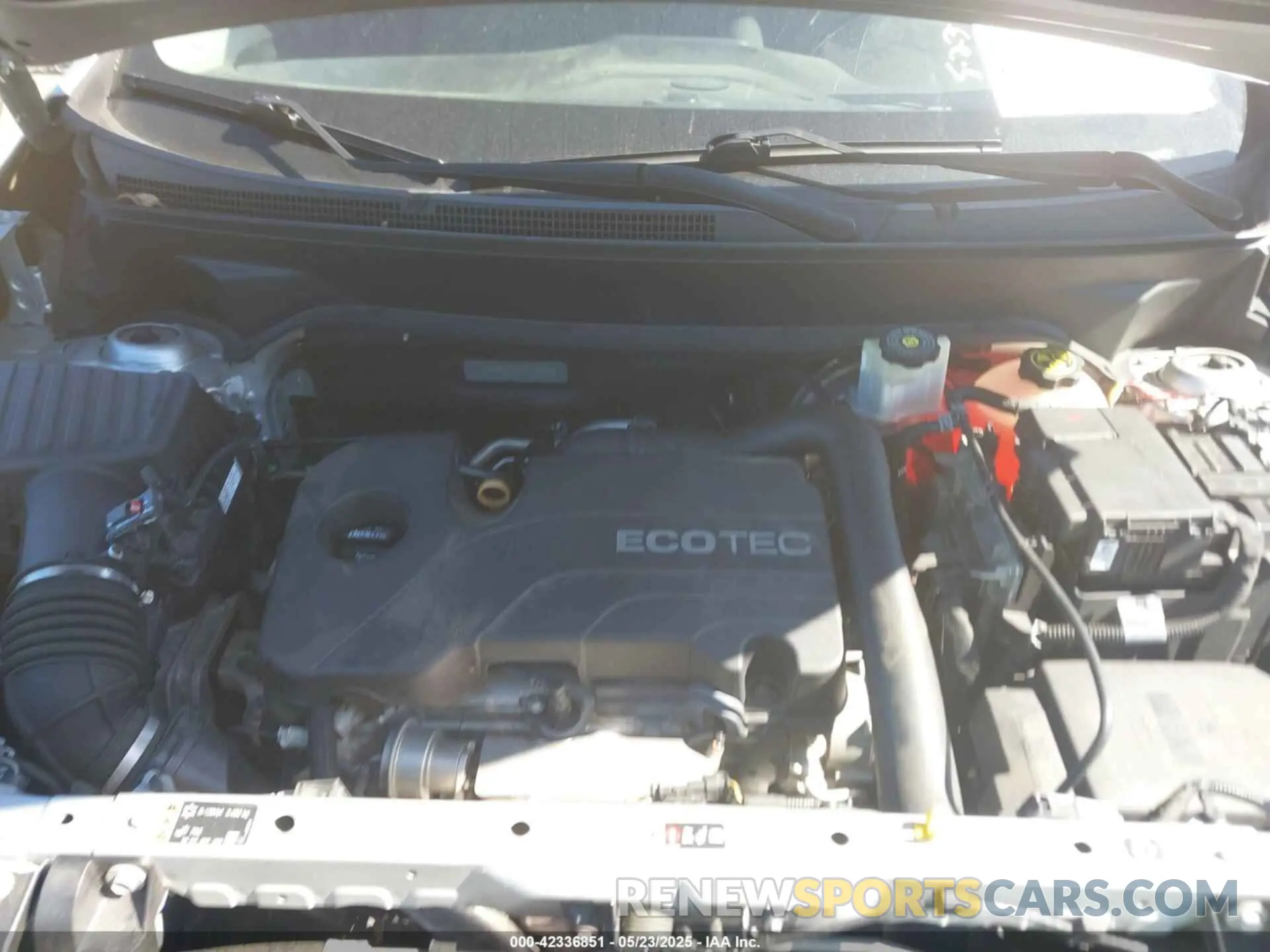 10 Photograph of a damaged car 3GNAXKEV4LL113478 CHEVROLET EQUINOX 2020