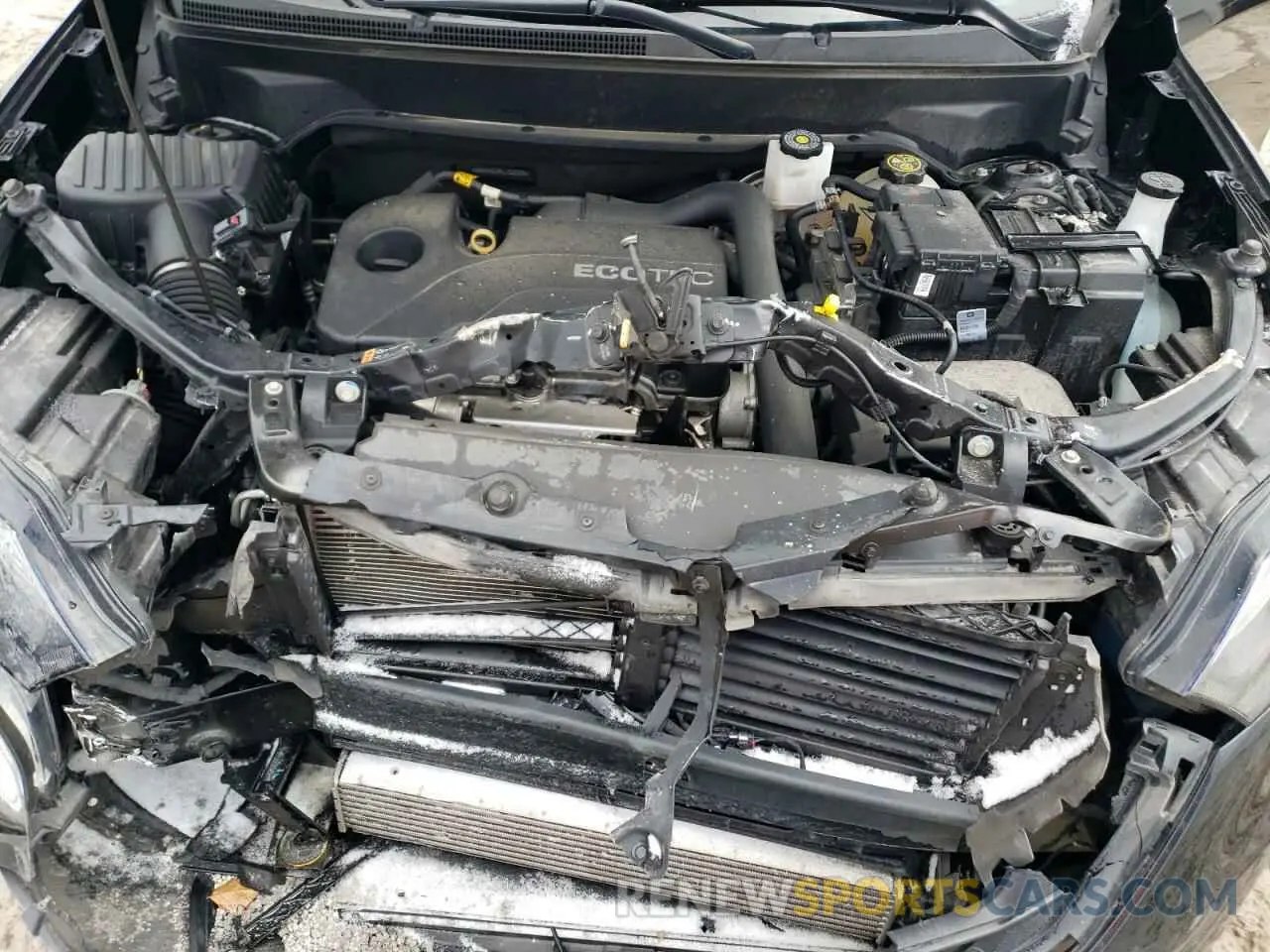 13 Photograph of a damaged car 3GNAXKEV4LL322378 CHEVROLET EQUINOX 2020