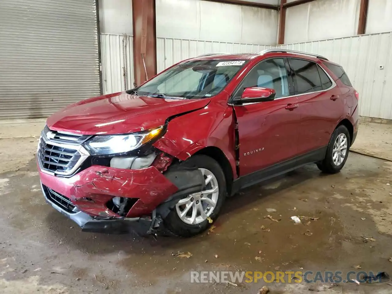 1 Photograph of a damaged car 3GNAXKEV4LS544814 CHEVROLET EQUINOX 2020