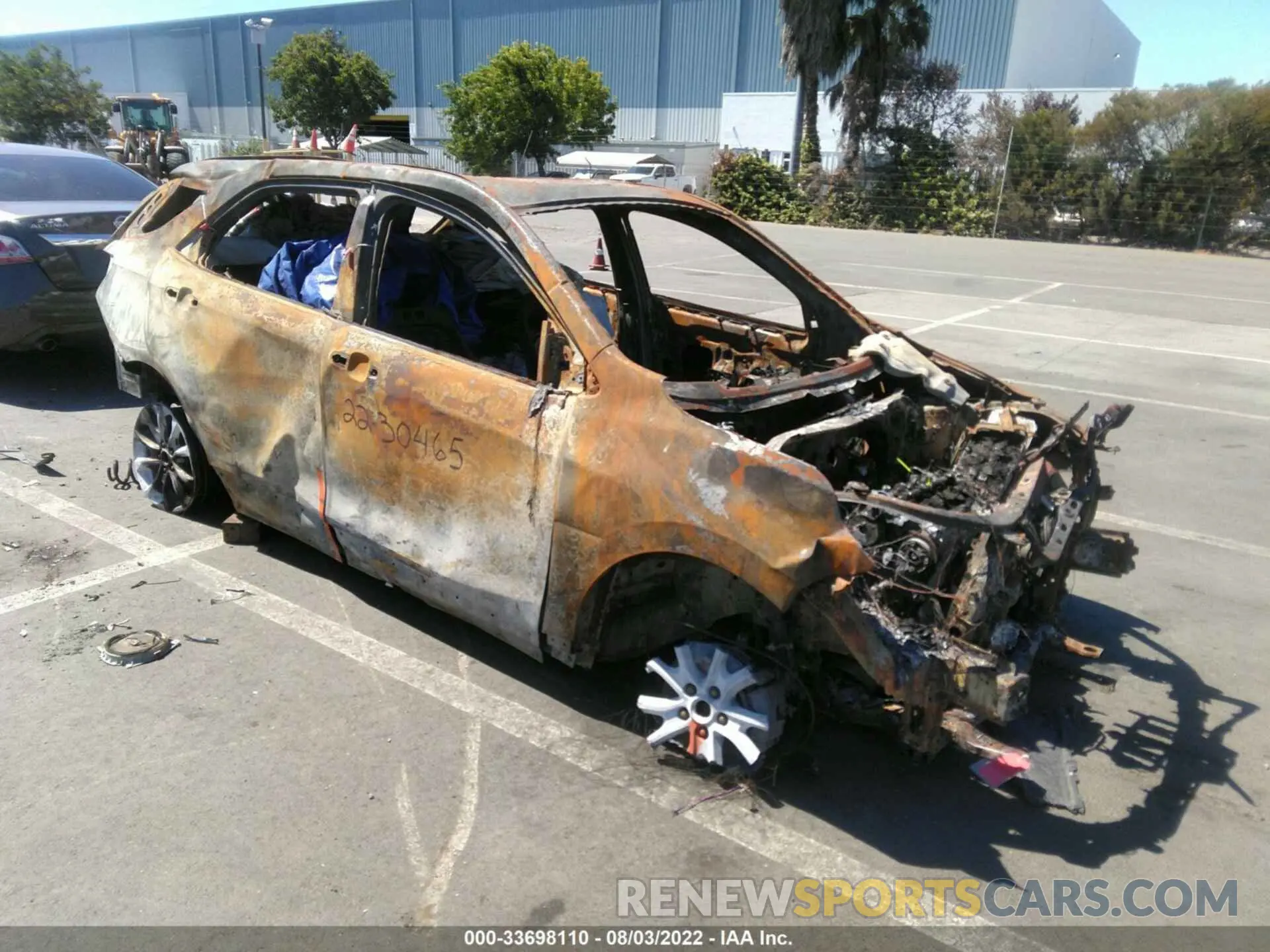1 Photograph of a damaged car 3GNAXKEV4LS547602 CHEVROLET EQUINOX 2020