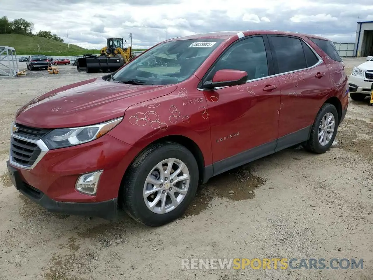 1 Photograph of a damaged car 3GNAXKEV4LS564366 CHEVROLET EQUINOX 2020