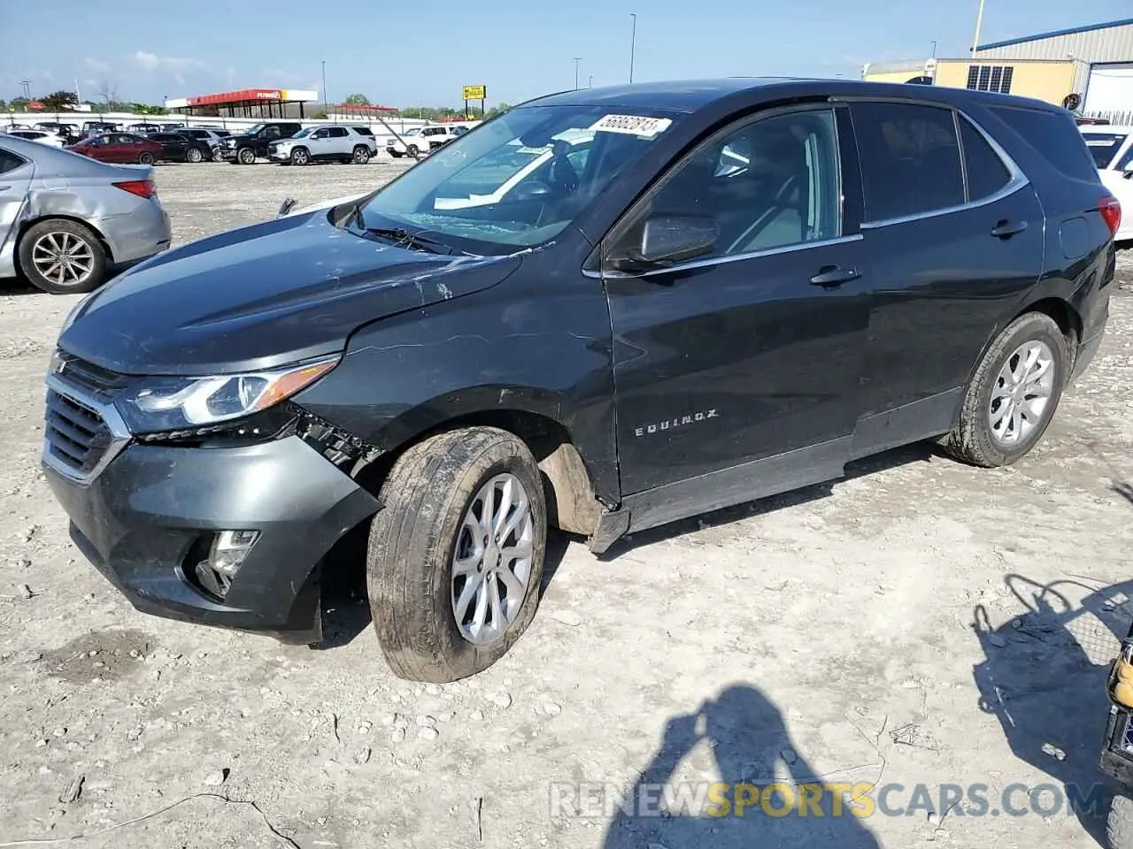 1 Photograph of a damaged car 3GNAXKEV4LS578218 CHEVROLET EQUINOX 2020