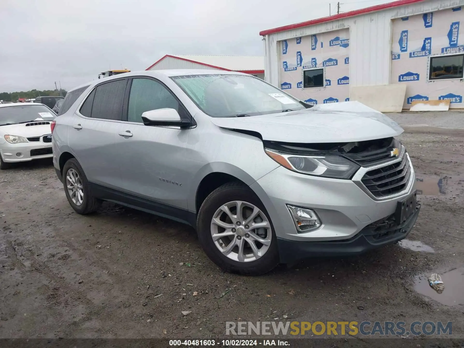1 Photograph of a damaged car 3GNAXKEV5LL257220 CHEVROLET EQUINOX 2020