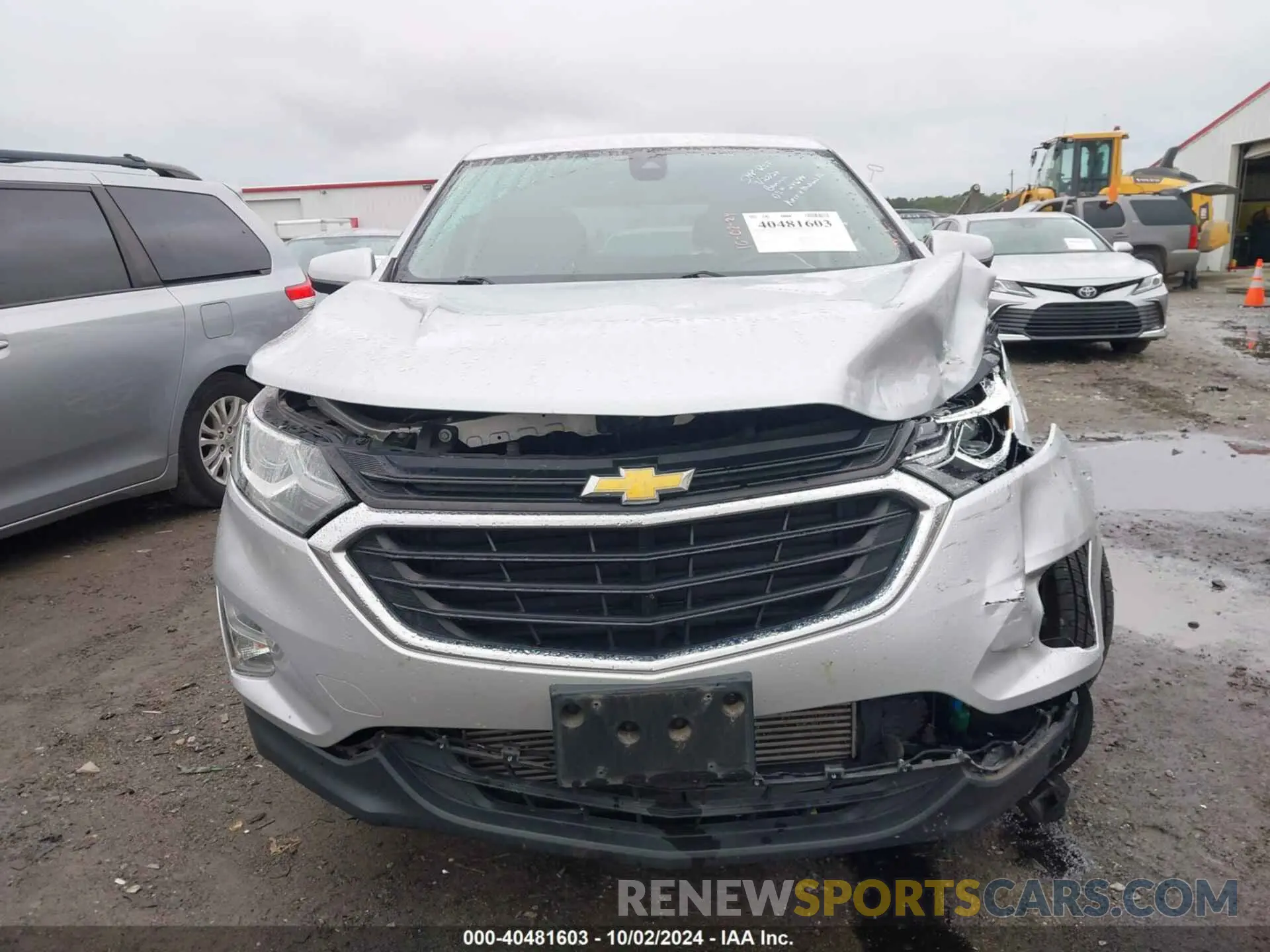 12 Photograph of a damaged car 3GNAXKEV5LL257220 CHEVROLET EQUINOX 2020