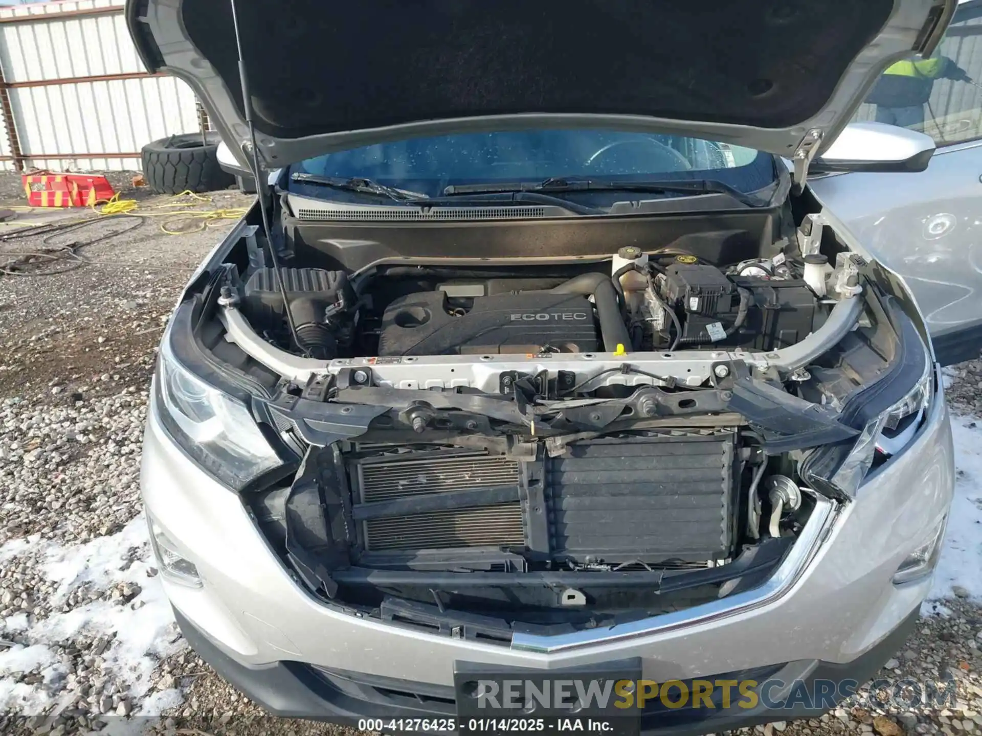 10 Photograph of a damaged car 3GNAXKEV5LS579393 CHEVROLET EQUINOX 2020