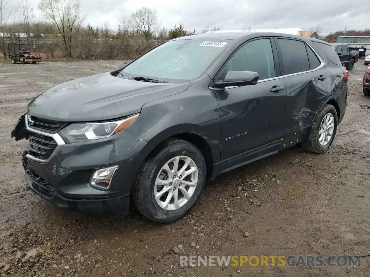 1 Photograph of a damaged car 3GNAXKEV5LS637177 CHEVROLET EQUINOX 2020