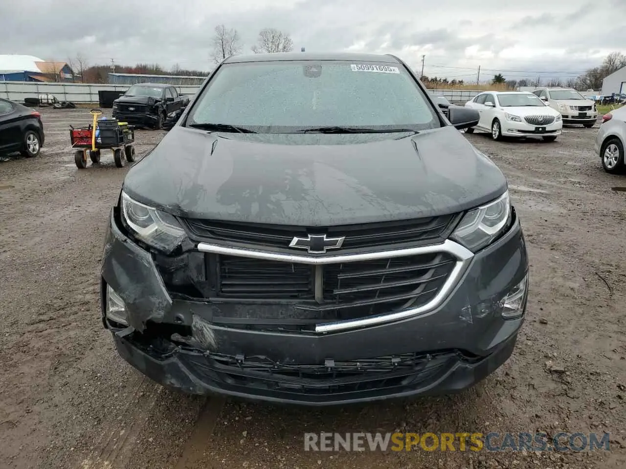5 Photograph of a damaged car 3GNAXKEV5LS637177 CHEVROLET EQUINOX 2020
