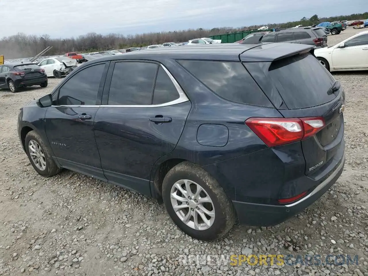 2 Photograph of a damaged car 3GNAXKEV5LS648566 CHEVROLET EQUINOX 2020