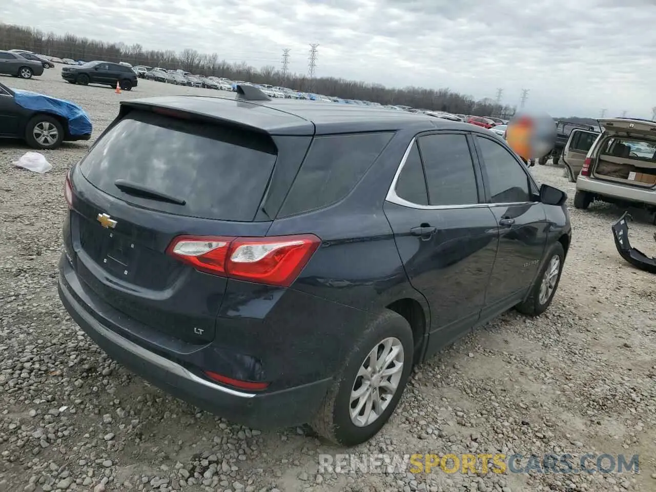 3 Photograph of a damaged car 3GNAXKEV5LS648566 CHEVROLET EQUINOX 2020