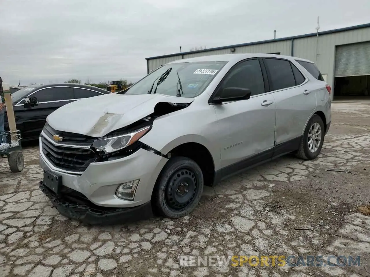 1 Photograph of a damaged car 3GNAXKEV5LS690090 CHEVROLET EQUINOX 2020