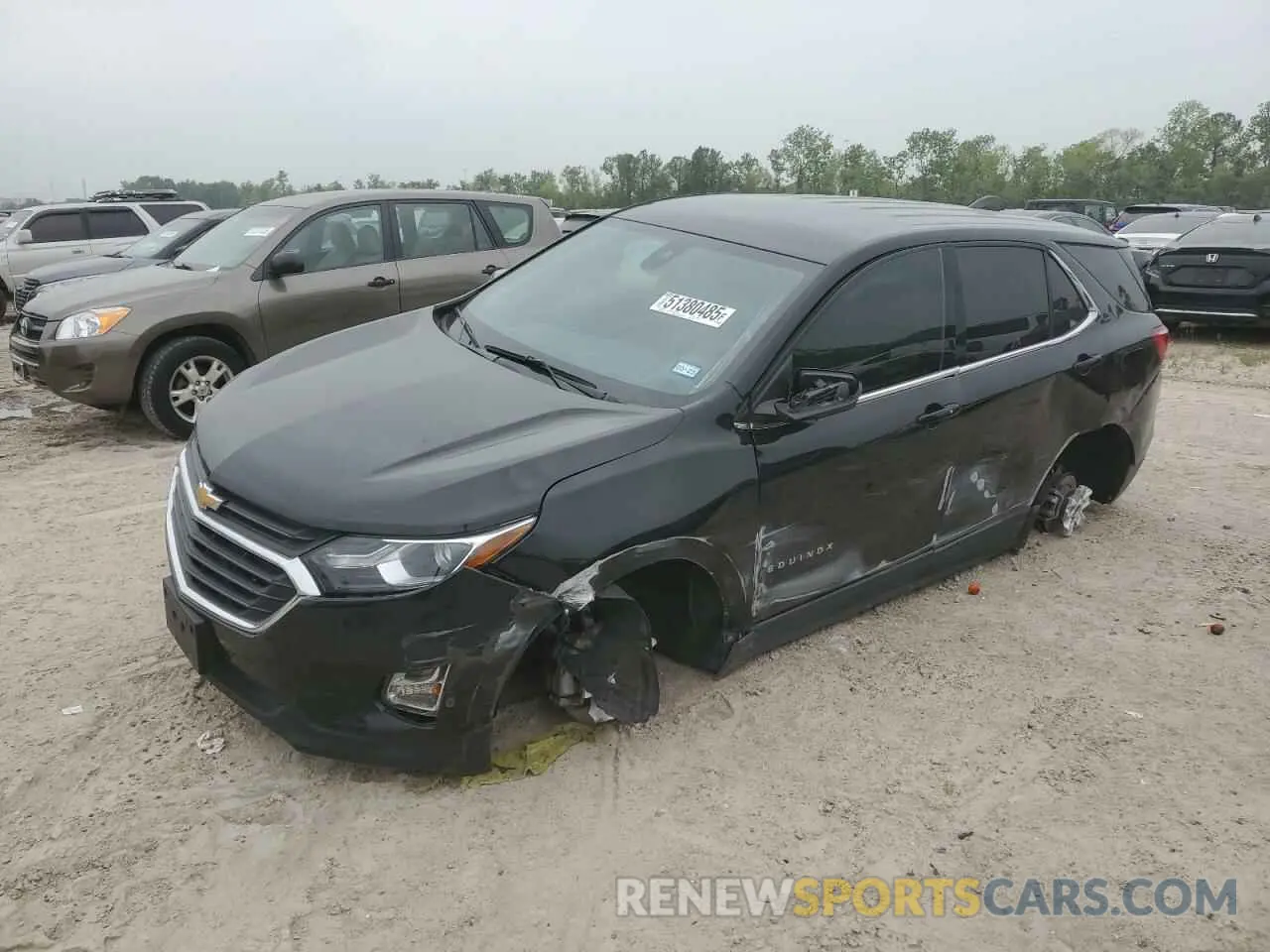 1 Photograph of a damaged car 3GNAXKEV6LL277203 CHEVROLET EQUINOX 2020