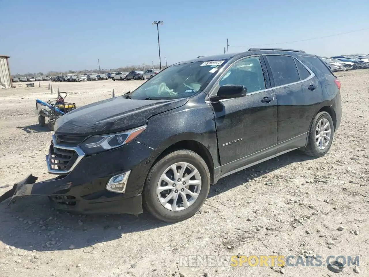 1 Photograph of a damaged car 3GNAXKEV6LL325167 CHEVROLET EQUINOX 2020