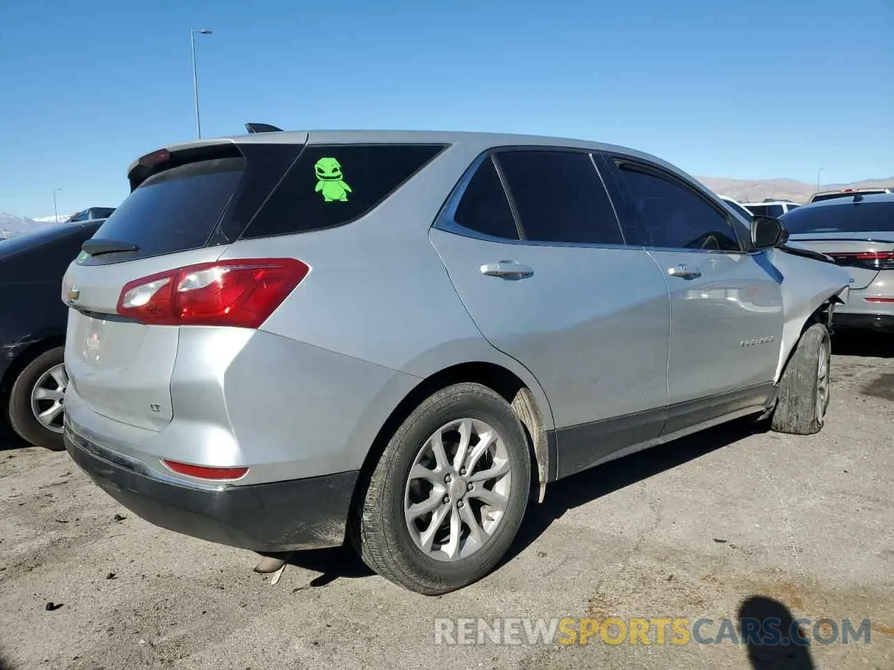 3 Photograph of a damaged car 3GNAXKEV6LS520515 CHEVROLET EQUINOX 2020