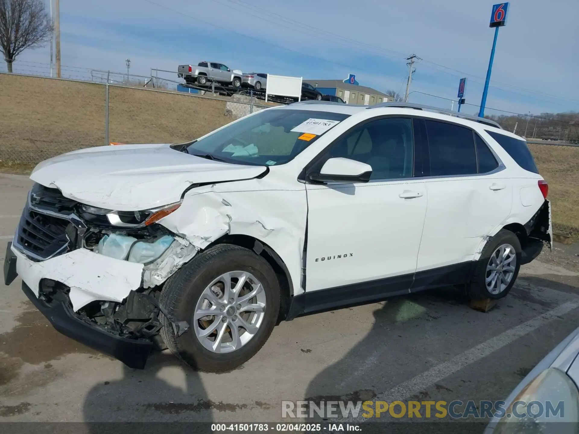 14 Photograph of a damaged car 3GNAXKEV6LS592671 CHEVROLET EQUINOX 2020
