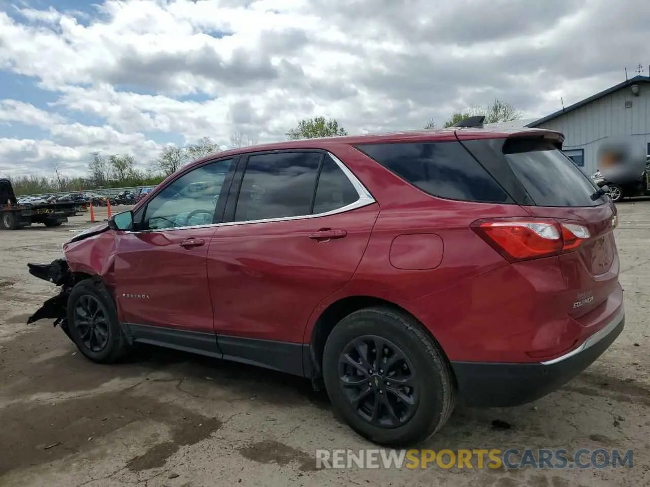 2 Photograph of a damaged car 3GNAXKEV6LS609954 CHEVROLET EQUINOX 2020