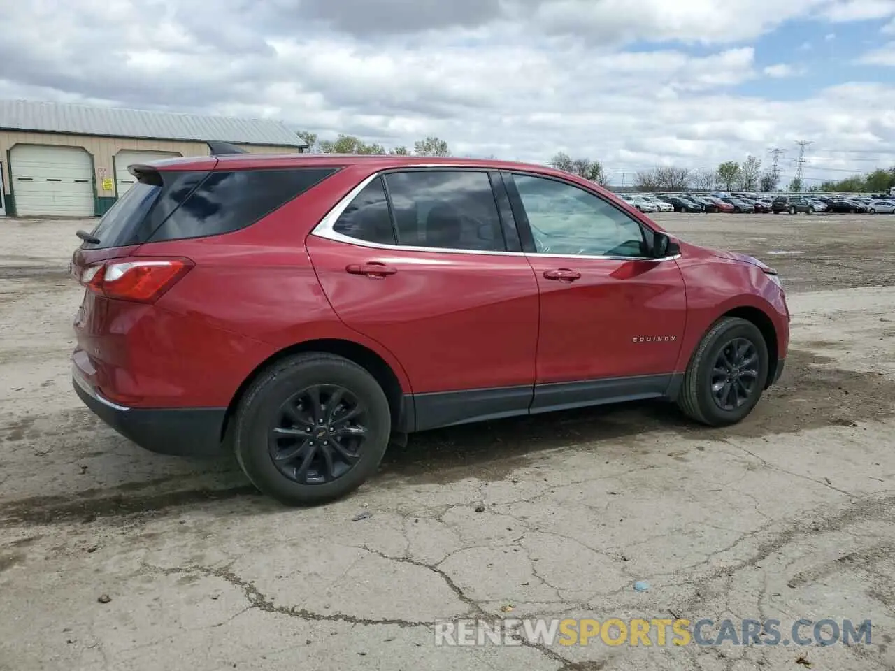 3 Photograph of a damaged car 3GNAXKEV6LS609954 CHEVROLET EQUINOX 2020
