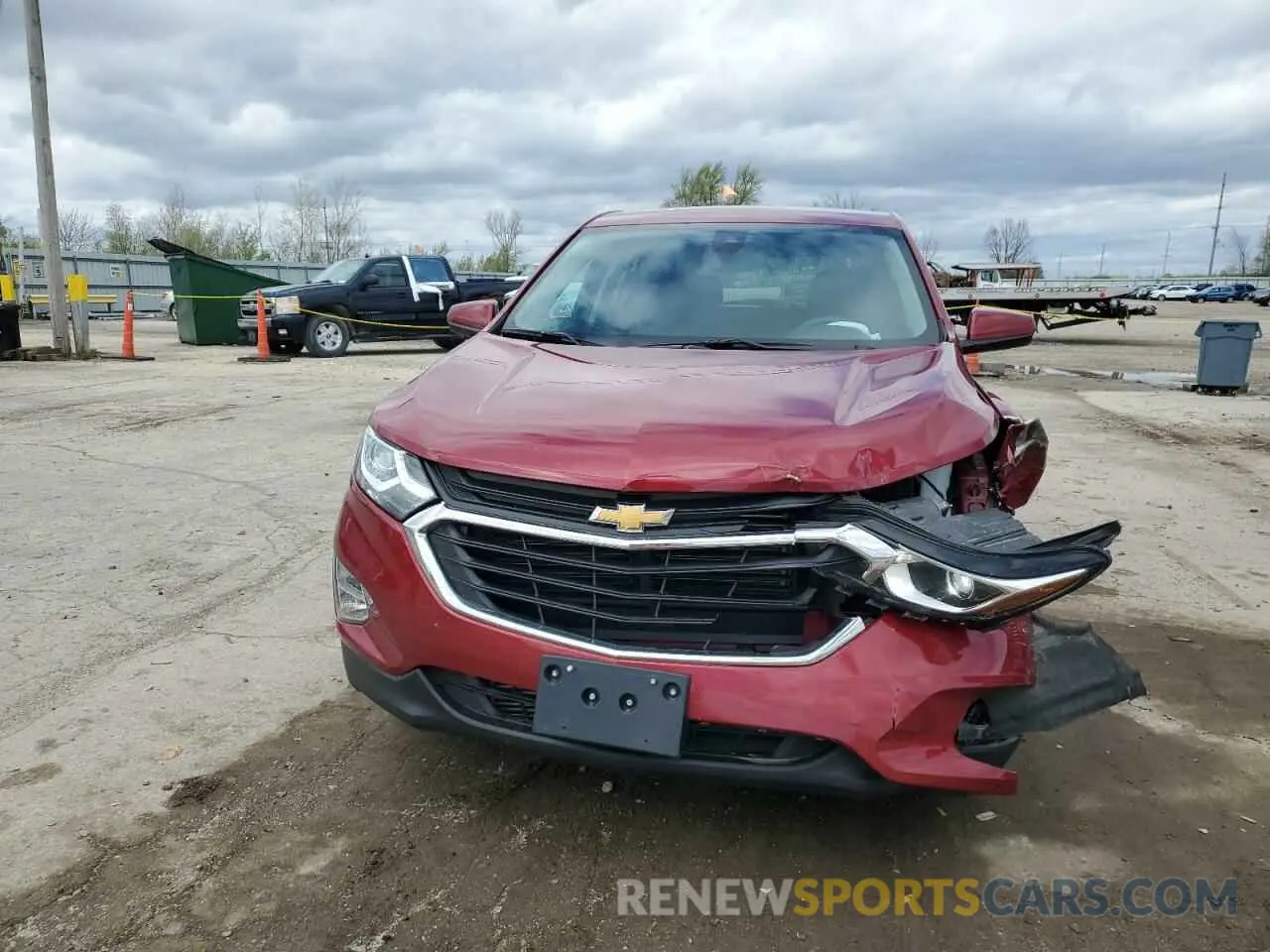 5 Photograph of a damaged car 3GNAXKEV6LS609954 CHEVROLET EQUINOX 2020