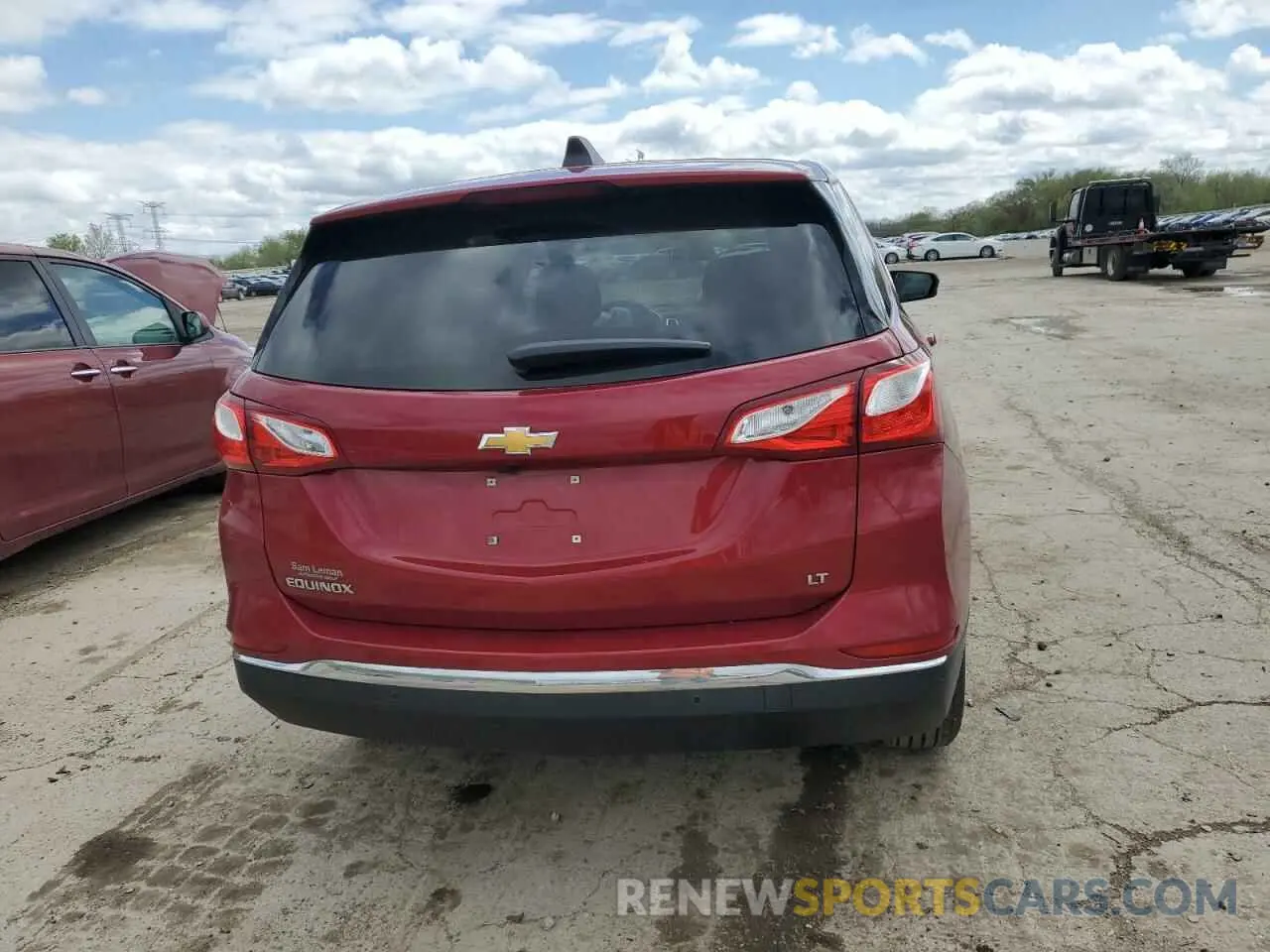 6 Photograph of a damaged car 3GNAXKEV6LS609954 CHEVROLET EQUINOX 2020