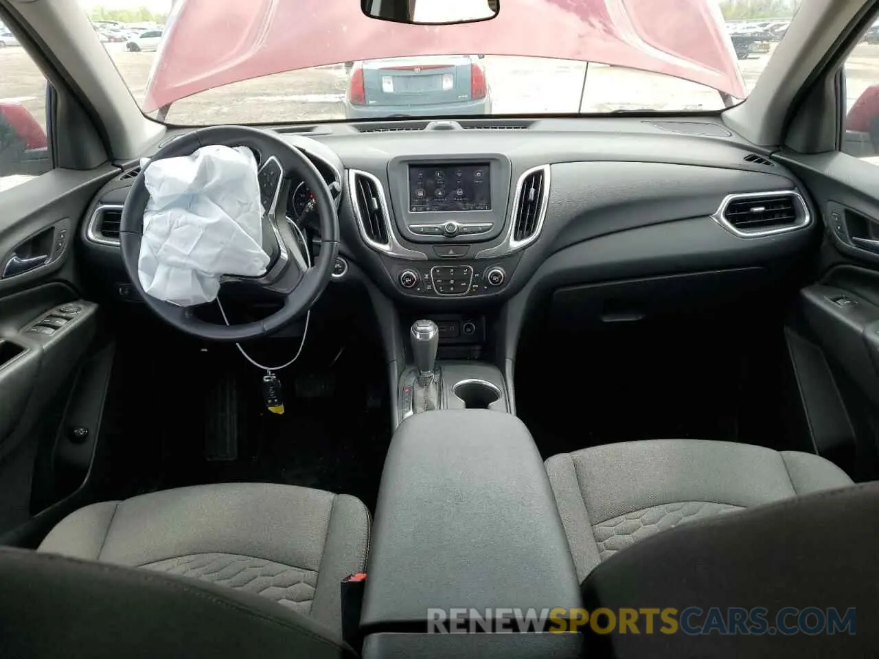 8 Photograph of a damaged car 3GNAXKEV6LS609954 CHEVROLET EQUINOX 2020