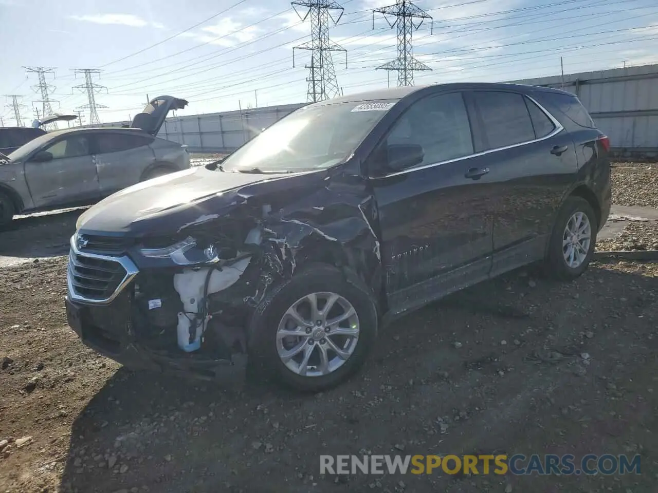 1 Photograph of a damaged car 3GNAXKEV6LS732699 CHEVROLET EQUINOX 2020