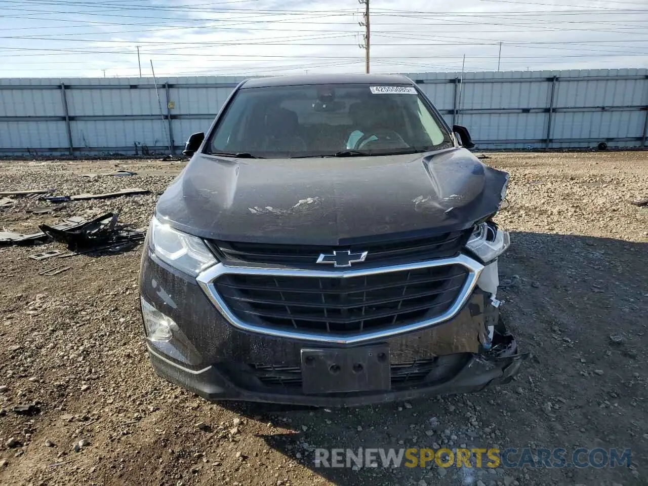 5 Photograph of a damaged car 3GNAXKEV6LS732699 CHEVROLET EQUINOX 2020