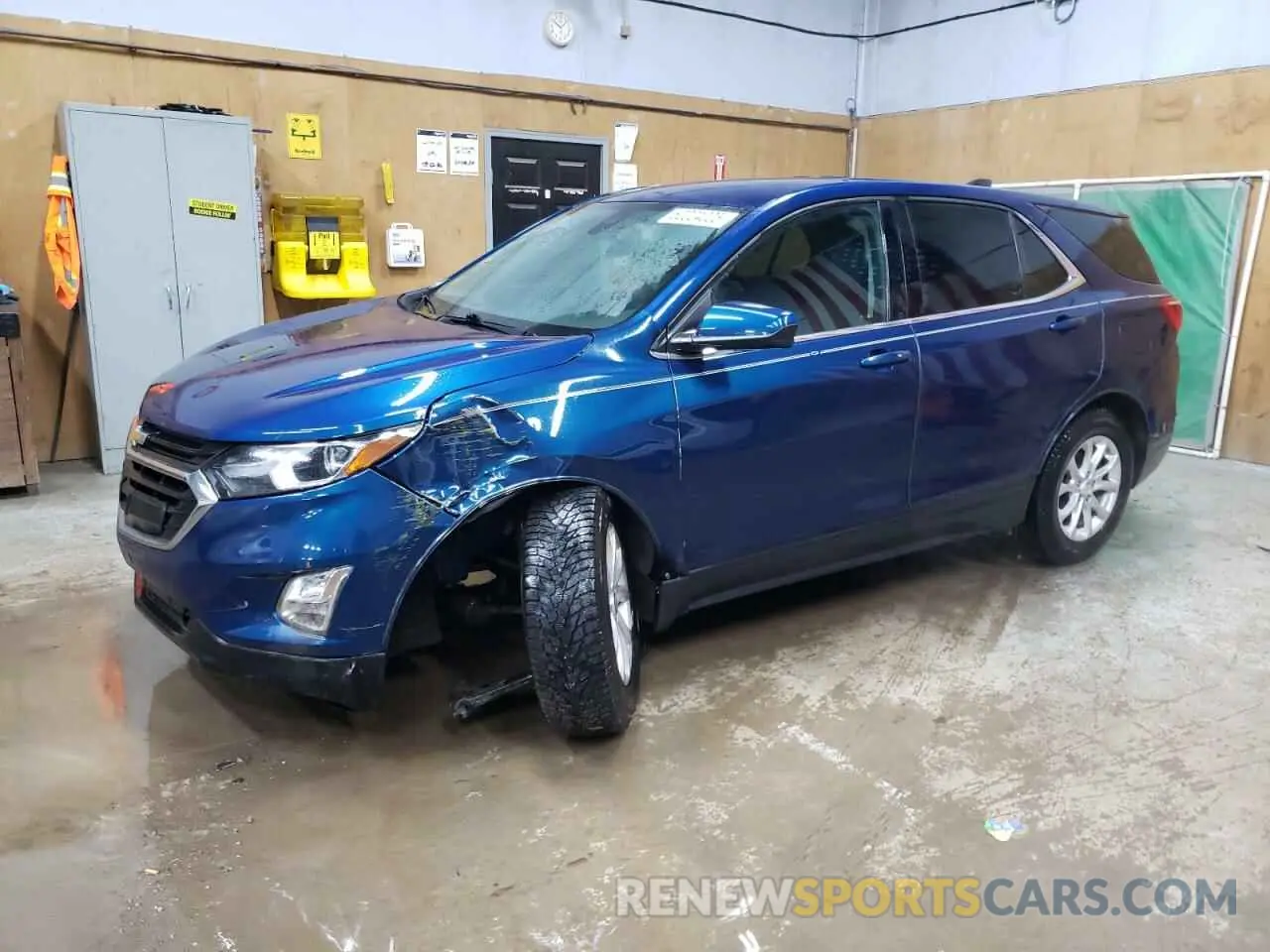 1 Photograph of a damaged car 3GNAXKEV7LL233758 CHEVROLET EQUINOX 2020