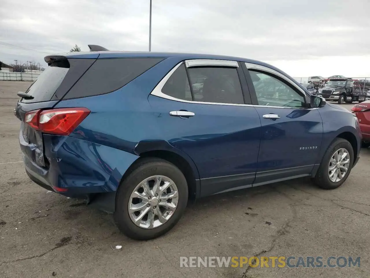 3 Photograph of a damaged car 3GNAXKEV7LL342785 CHEVROLET EQUINOX 2020