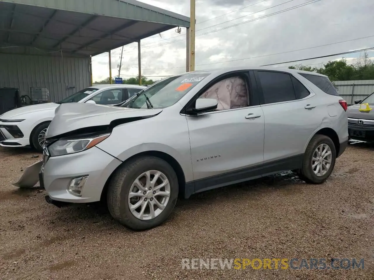 1 Photograph of a damaged car 3GNAXKEV7LS590489 CHEVROLET EQUINOX 2020