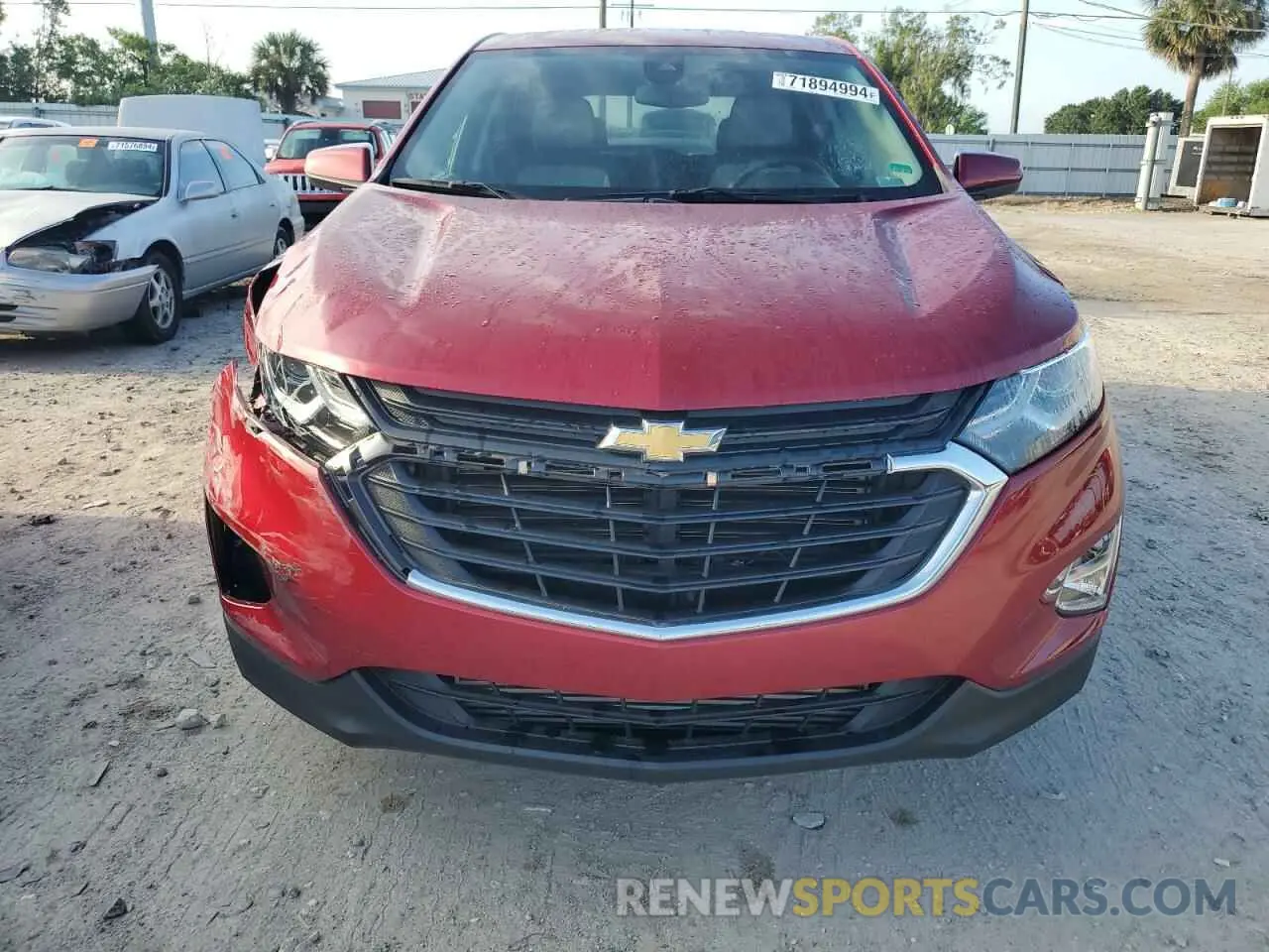 5 Photograph of a damaged car 3GNAXKEV7LS592176 CHEVROLET EQUINOX 2020