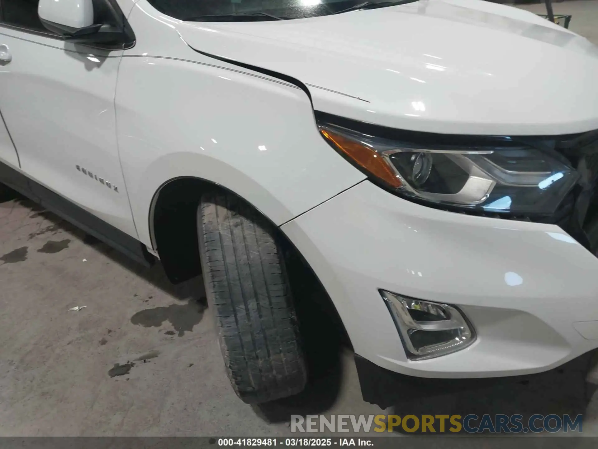 21 Photograph of a damaged car 3GNAXKEV7LS620820 CHEVROLET EQUINOX 2020