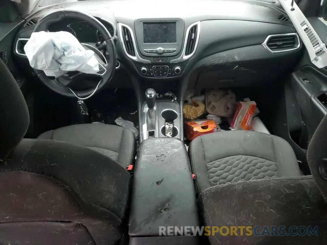 8 Photograph of a damaged car 3GNAXKEV7LS699986 CHEVROLET EQUINOX 2020