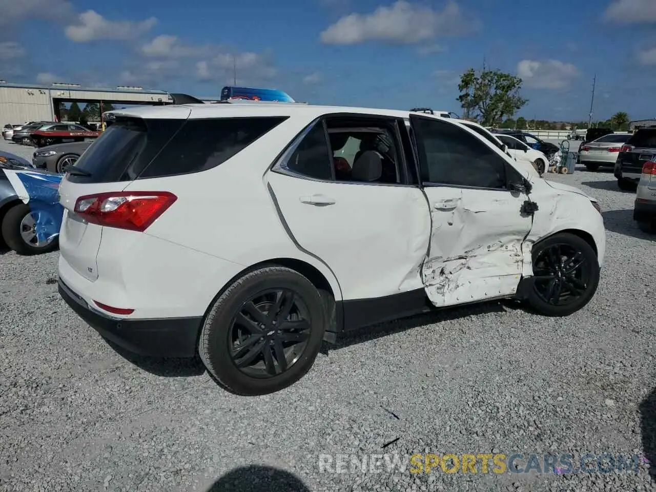 3 Photograph of a damaged car 3GNAXKEV7LS713448 CHEVROLET EQUINOX 2020