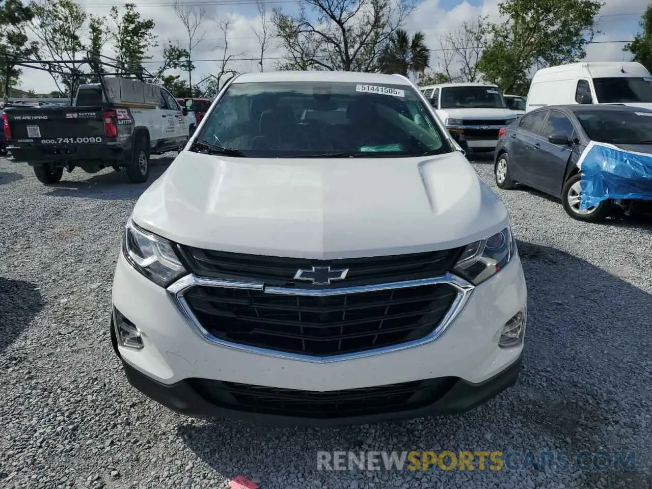 5 Photograph of a damaged car 3GNAXKEV7LS713448 CHEVROLET EQUINOX 2020
