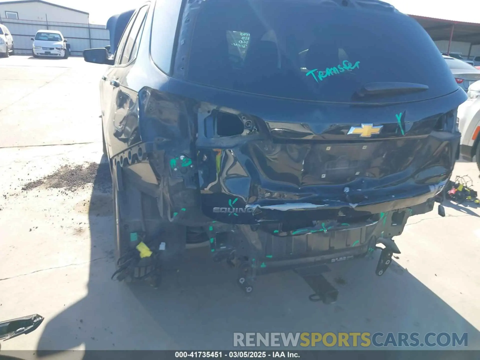 6 Photograph of a damaged car 3GNAXKEV8LL136567 CHEVROLET EQUINOX 2020