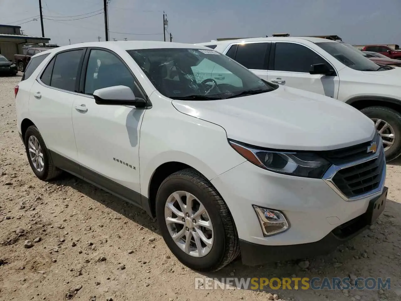 4 Photograph of a damaged car 3GNAXKEV8LL283178 CHEVROLET EQUINOX 2020