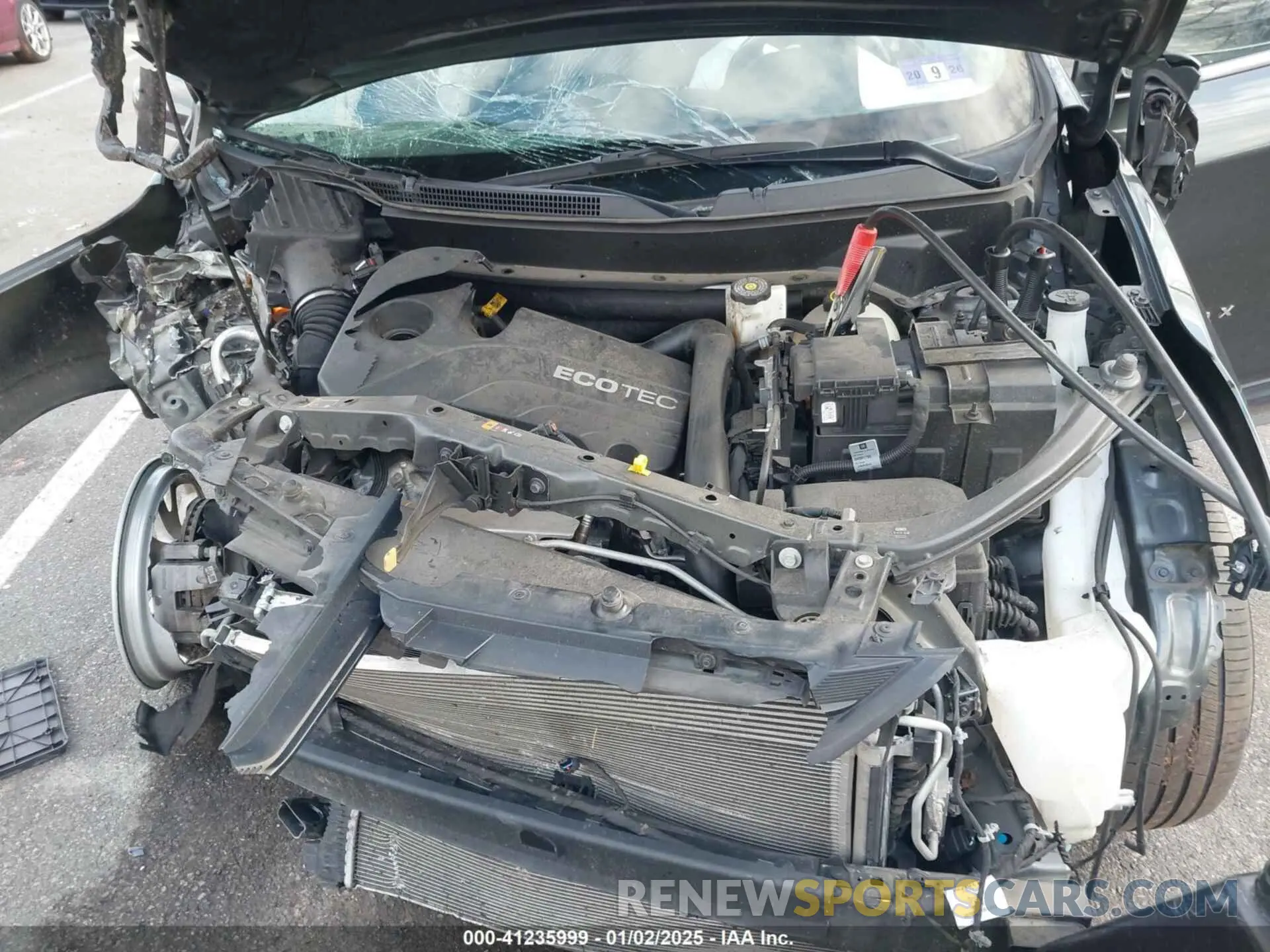 10 Photograph of a damaged car 3GNAXKEV8LS511976 CHEVROLET EQUINOX 2020