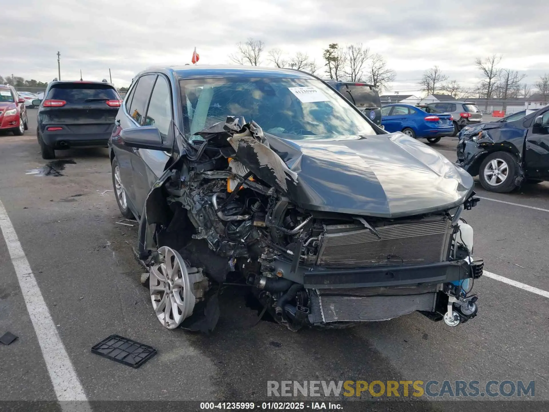 6 Photograph of a damaged car 3GNAXKEV8LS511976 CHEVROLET EQUINOX 2020