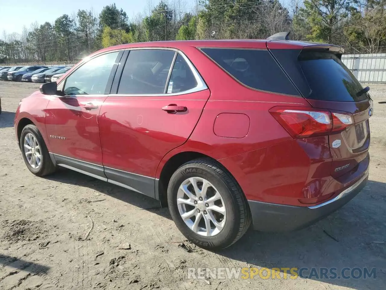 2 Photograph of a damaged car 3GNAXKEV8LS540166 CHEVROLET EQUINOX 2020