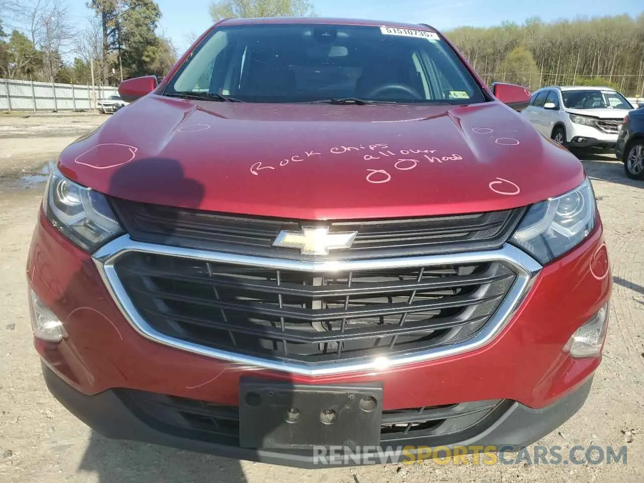 5 Photograph of a damaged car 3GNAXKEV8LS540166 CHEVROLET EQUINOX 2020