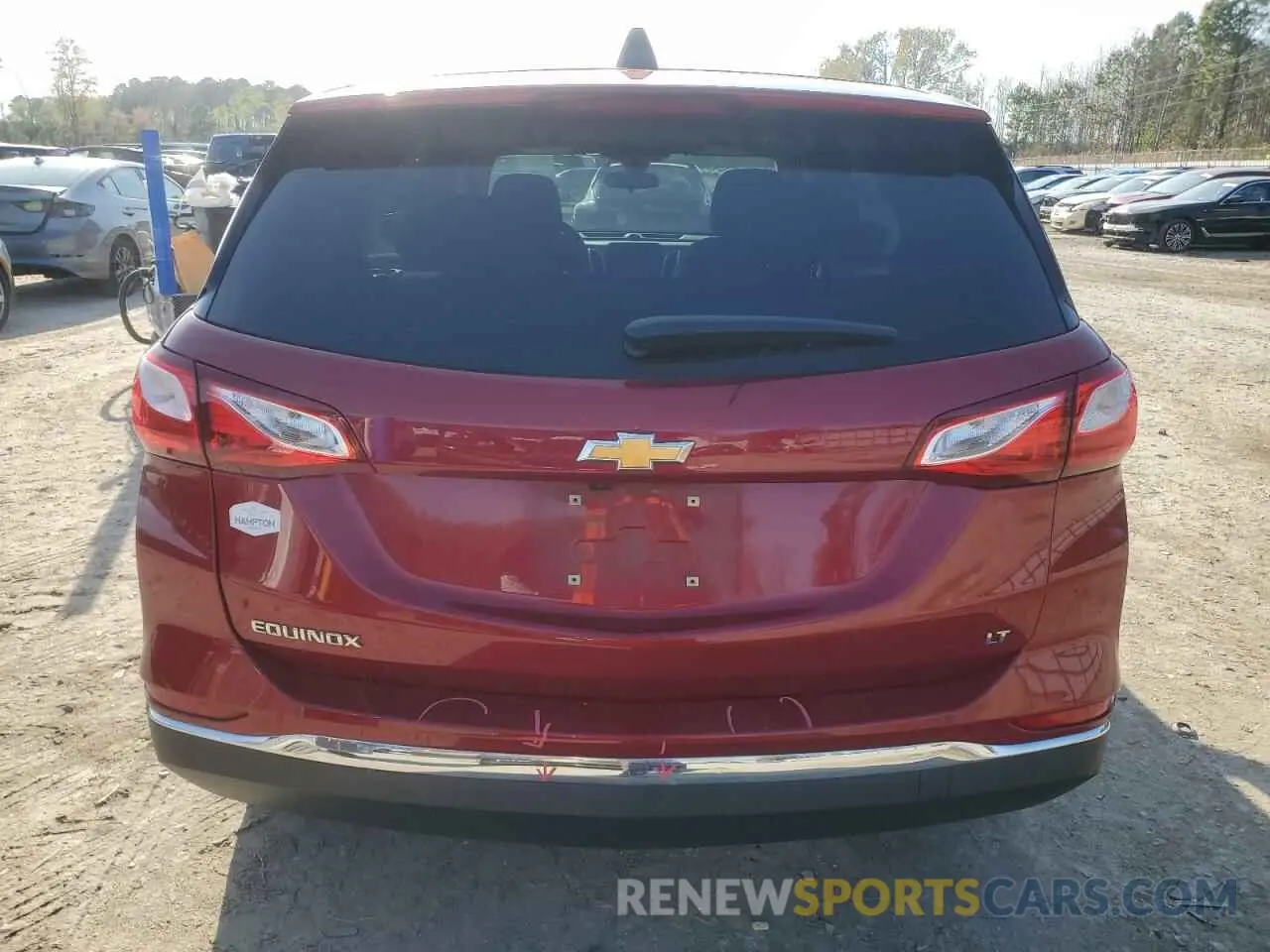 6 Photograph of a damaged car 3GNAXKEV8LS540166 CHEVROLET EQUINOX 2020