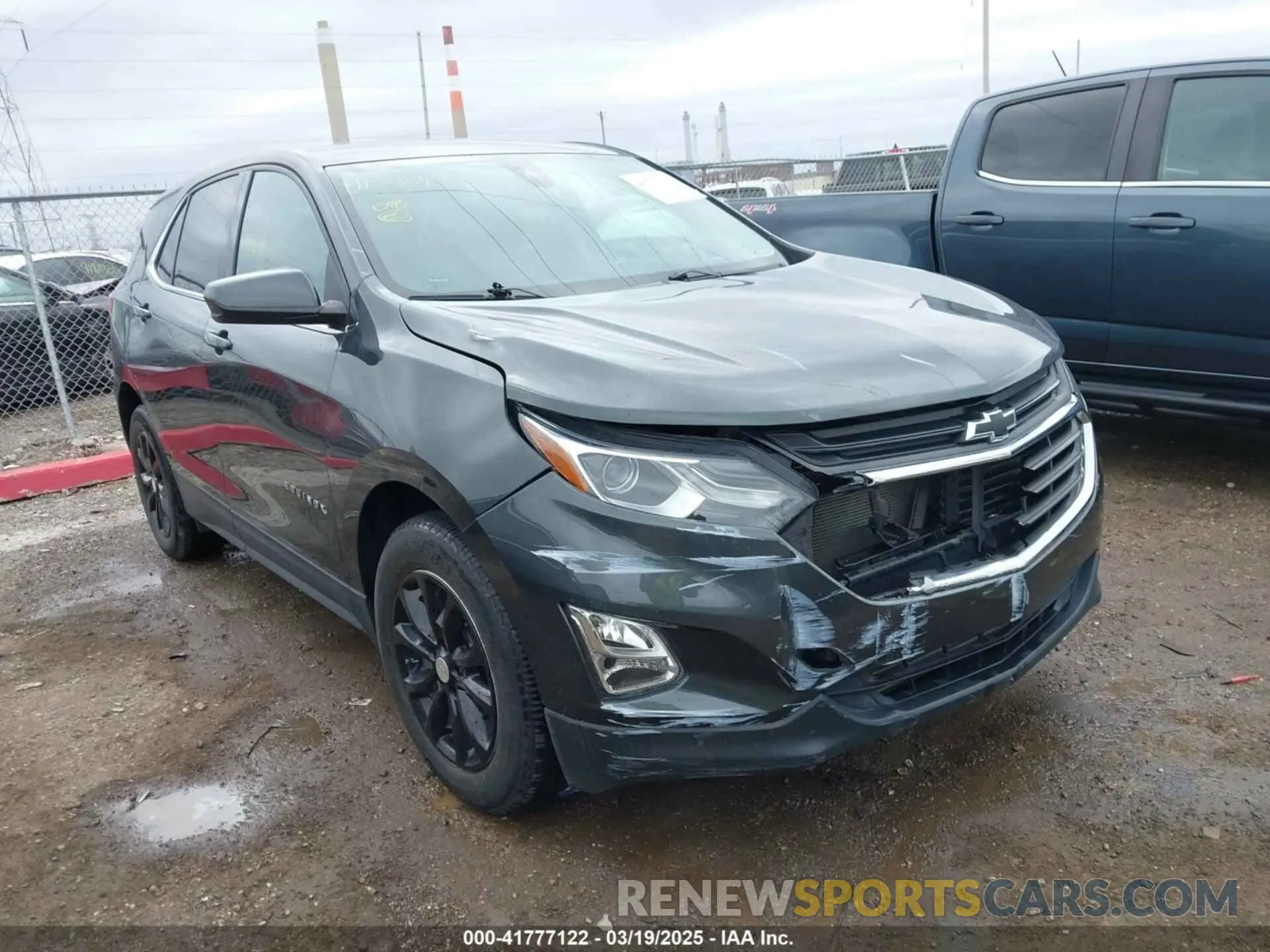 6 Photograph of a damaged car 3GNAXKEV8LS602469 CHEVROLET EQUINOX 2020