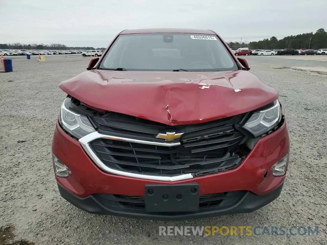5 Photograph of a damaged car 3GNAXKEV8LS644320 CHEVROLET EQUINOX 2020