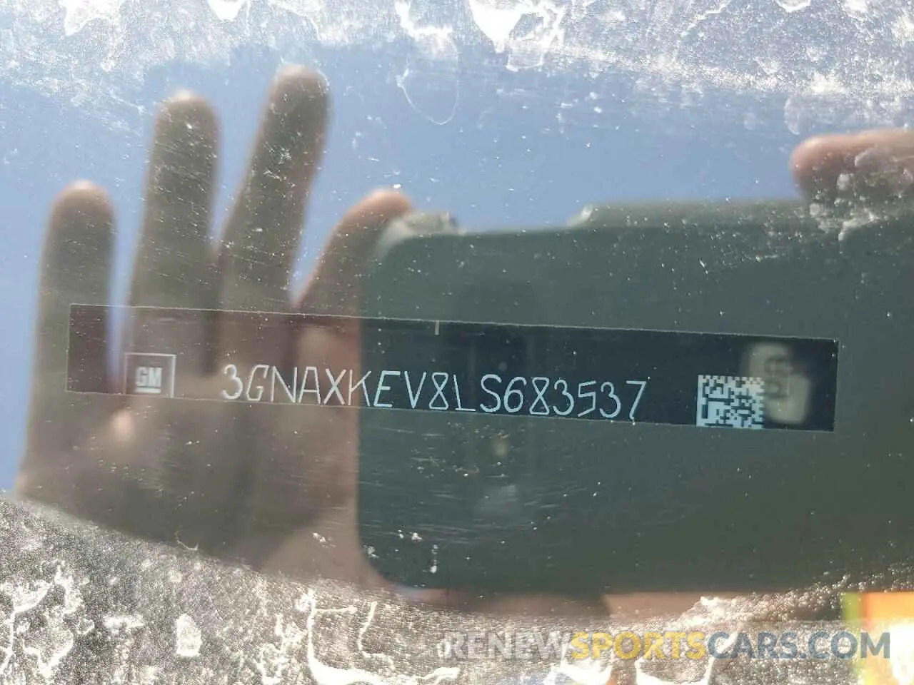 13 Photograph of a damaged car 3GNAXKEV8LS683537 CHEVROLET EQUINOX 2020